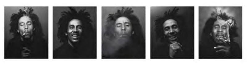 BOB MARLEY MUTI-PHOTOS FORMAT PANAORAMIQUE