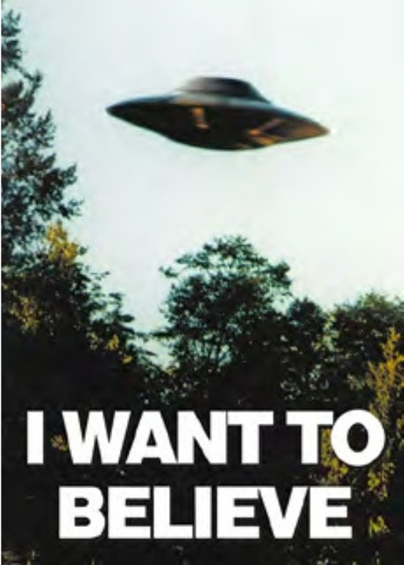 OVNI I WANT TO BELIEVE
