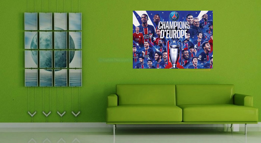 CHAMPIONS D'EUROPE PSG