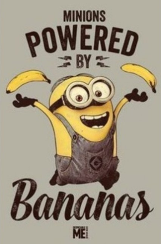 MINIONS BANANAS GRIS