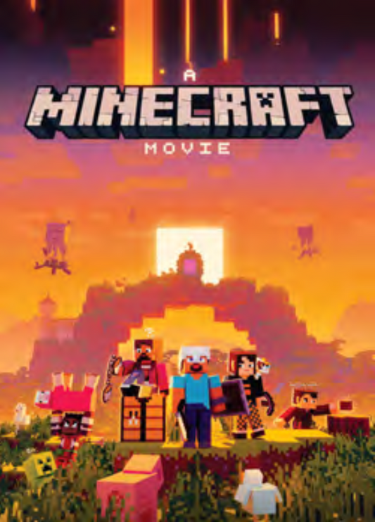 MINECRAFT MOVIE ORANGE
