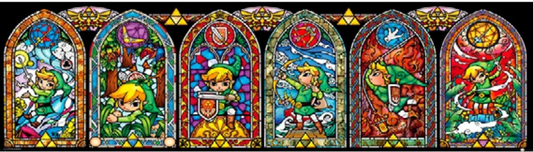ZELDA VITRAUX NINTENDO FORMAT PANORAMIQUE