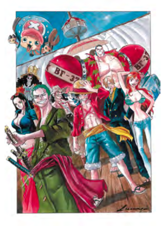 ONE PIECE DESSIN