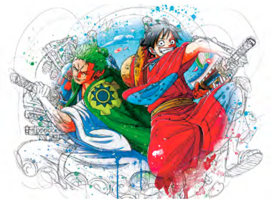 ONE PIECE ZORRO FINE ART