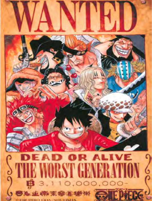 WANTED WORST GÉNÉRATION