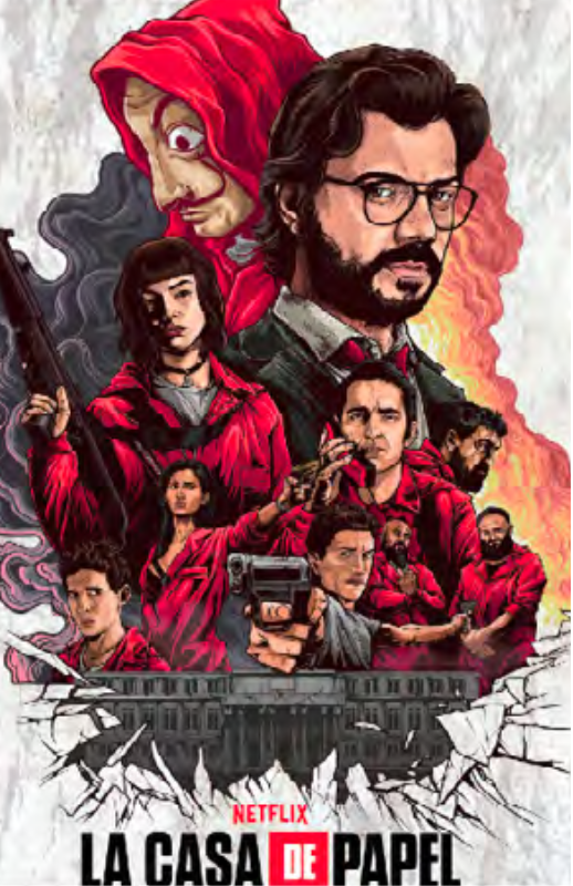 LA CASA DE PAPEL DESSIN