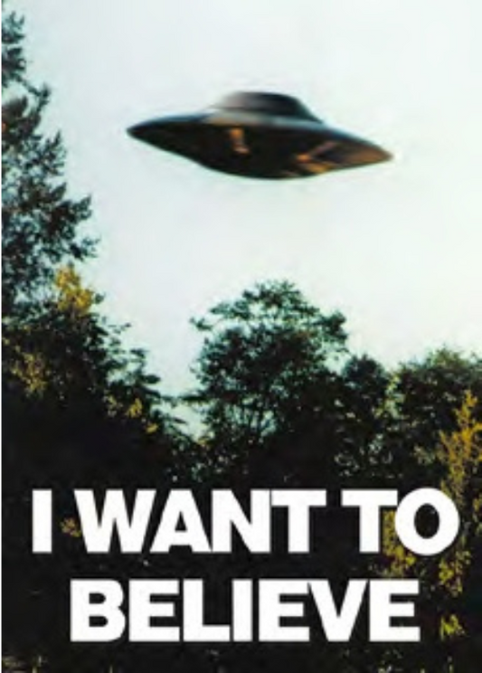 OVNI I WANT TO BELIEVE