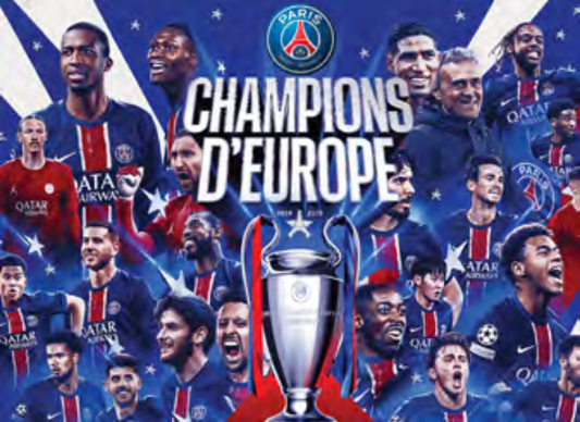 CHAMPIONS D'EUROPE PSG