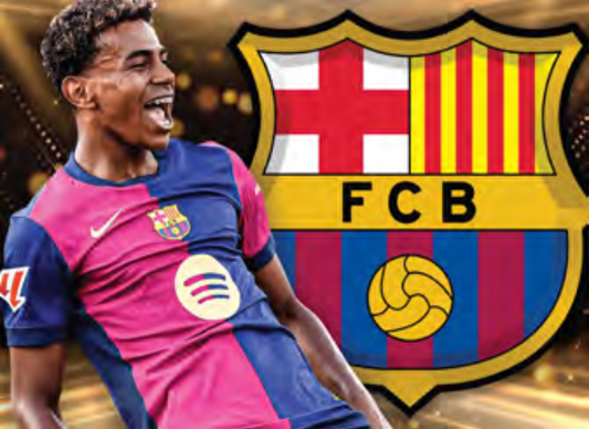 LAMINE YAMAL LOGO FCB