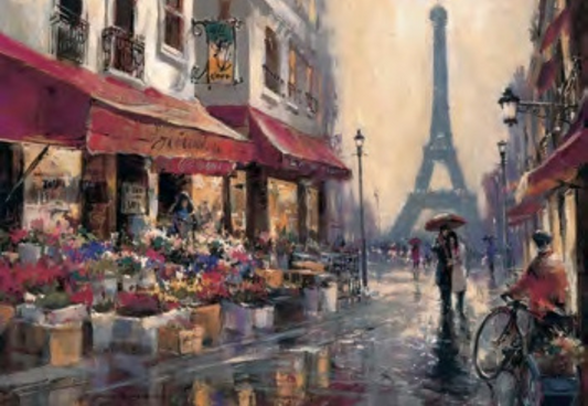 PARIS TOUR EIFFEL AQUARELLE
