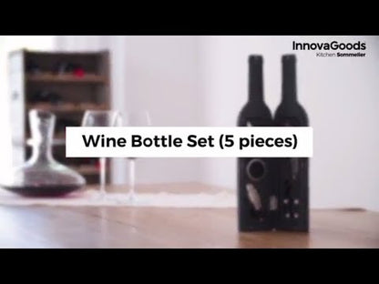 Boîte à Bouteille de Vin InnovaGoods 5 Pièces