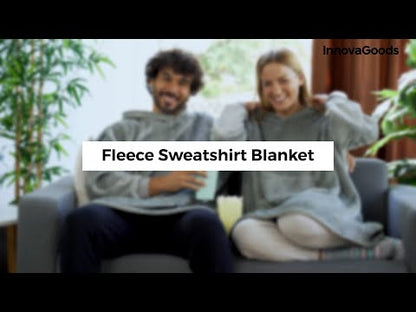 Couverture à Manches Sweat-shirt Oversize avec Polaire Swug InnovaGoods
